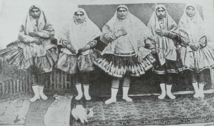 Реальные фото иранского шаха и его гарема Реальные фото иранского шаха и его гарема