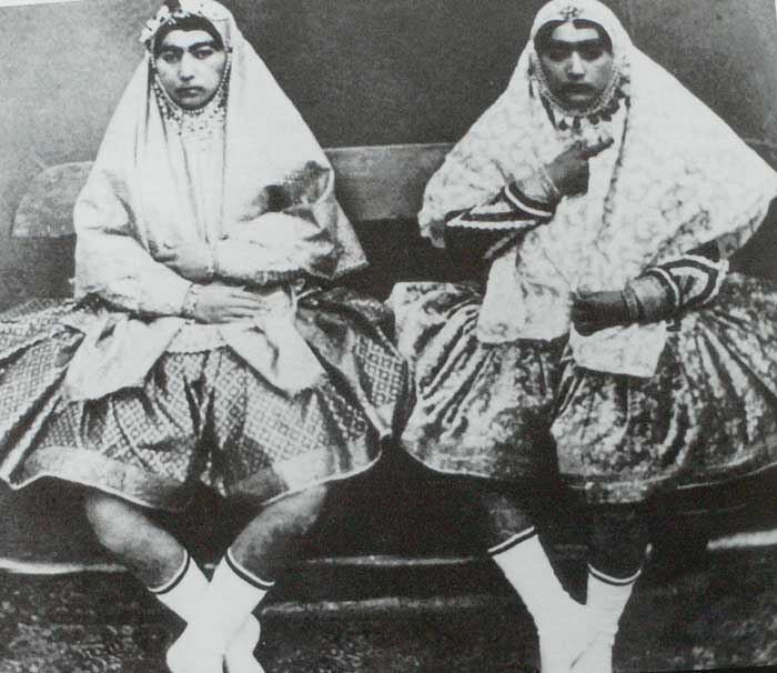 Реальные фото иранского шаха и его гарема Реальные фото иранского шаха и его гарема