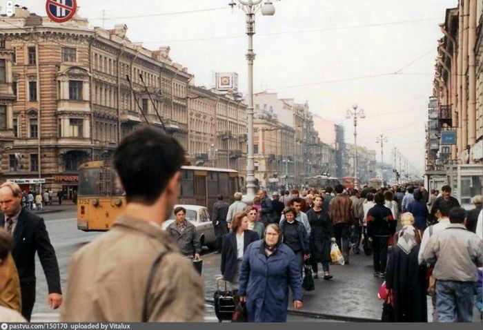 Ленинград в самом начале 90-х