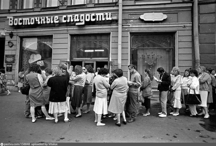 Ленинград в самом начале 90-х