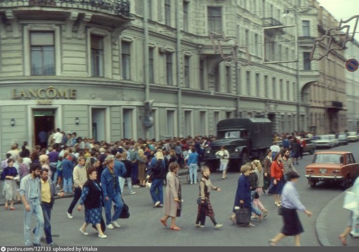 Ленинград в самом начале 90-х