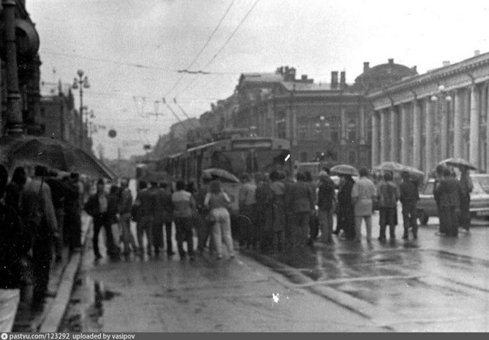 Ленинград в самом начале 90-х