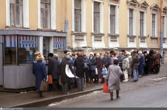 Ленинград в самом начале 90-х