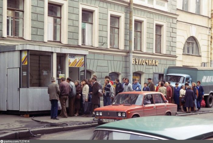 Ленинград в самом начале 90-х