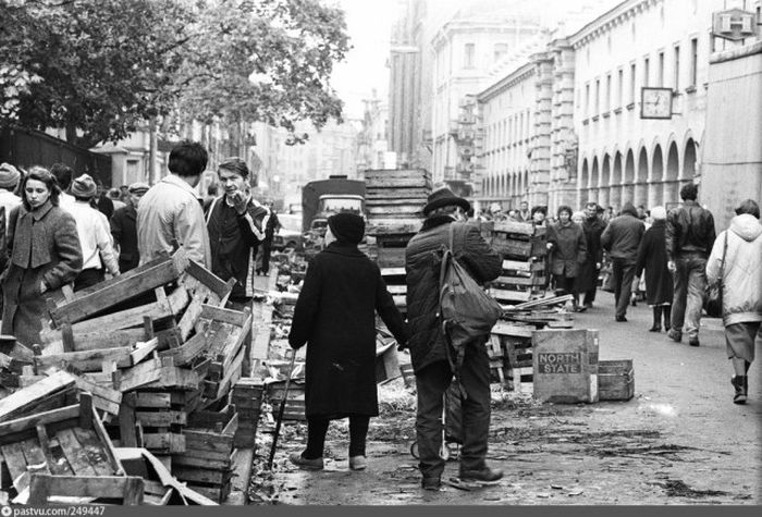 Ленинград в самом начале 90-х