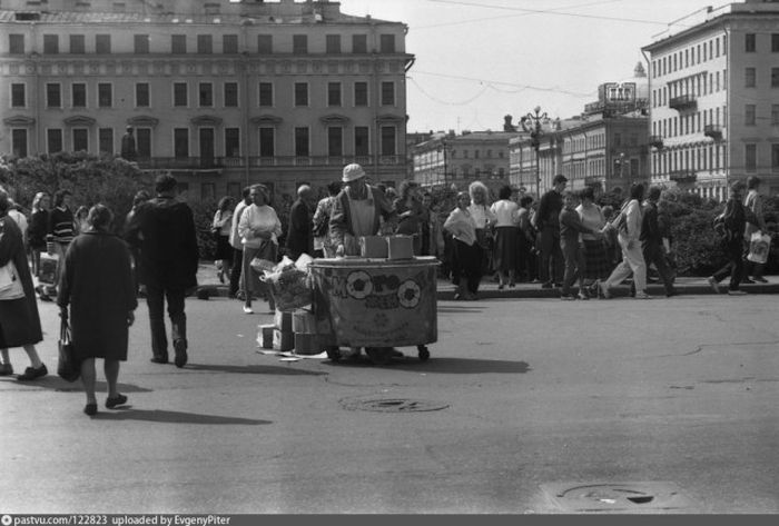 Ленинград в самом начале 90-х