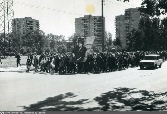 Ленинград в самом начале 90-х