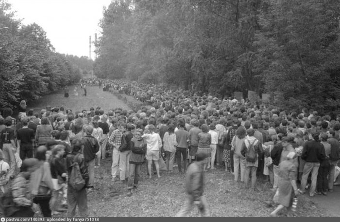Ленинград в самом начале 90-х