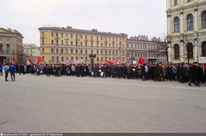 Ленинград в самом начале 90-х
