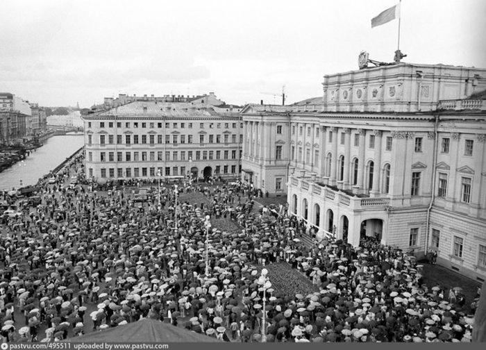 Ленинград в самом начале 90-х