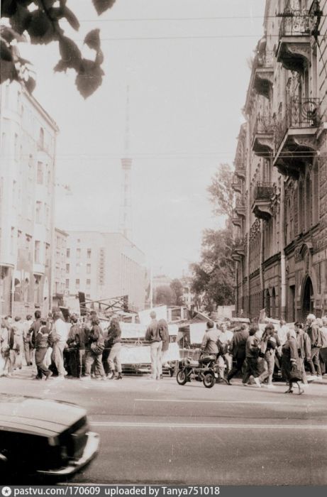 Ленинград в самом начале 90-х