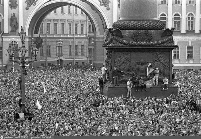 Ленинград в самом начале 90-х