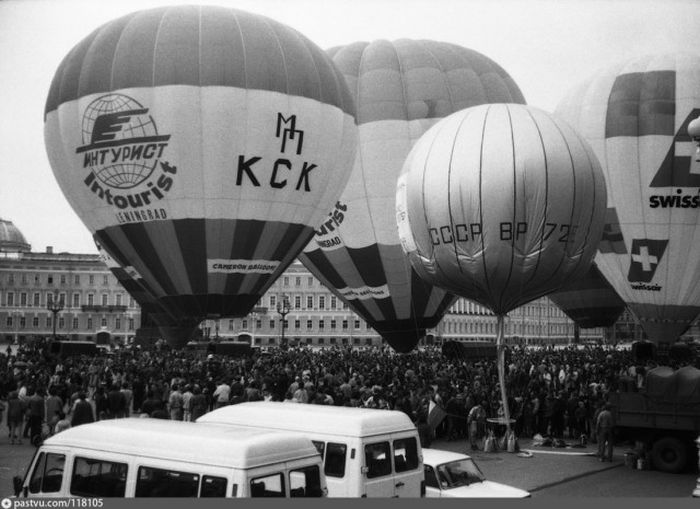 Ленинград в самом начале 90-х