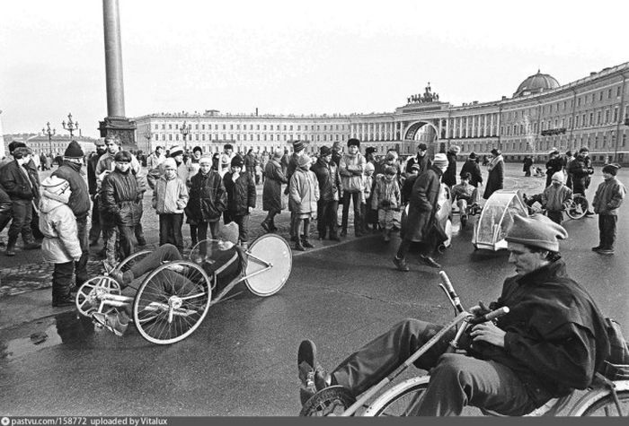 Ленинград в самом начале 90-х