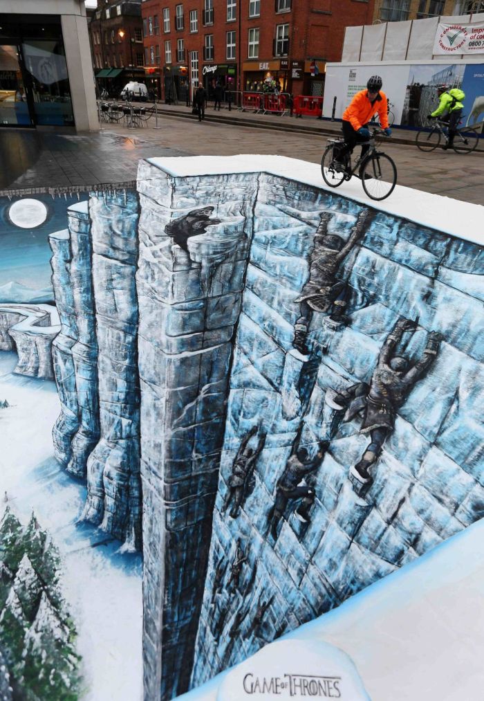 3D-рисунки от уличных художников
