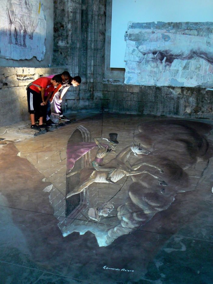 3D-рисунки от уличных художников