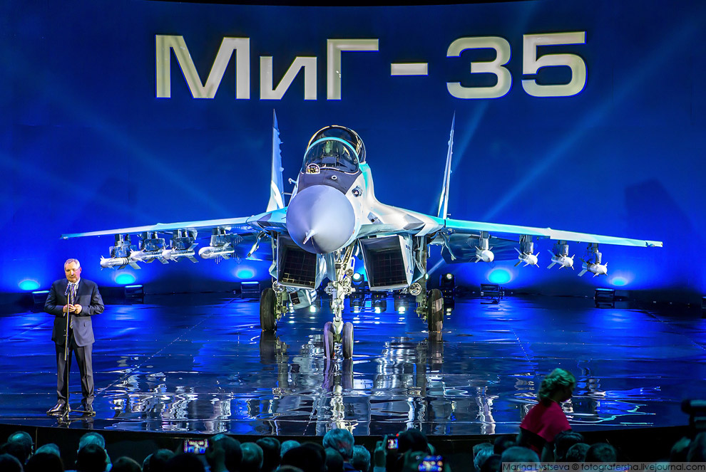 Презентация нового истребителя МиГ-35