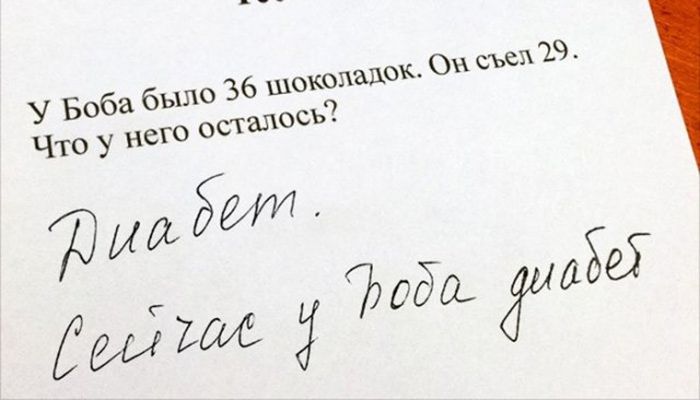 Креативные ответы на задания от студентов и учеников