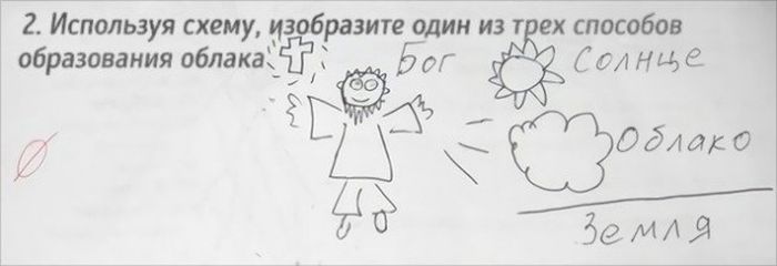 Креативные ответы на задания от студентов и учеников