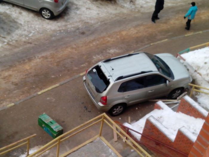 Месть за перегороженный проход