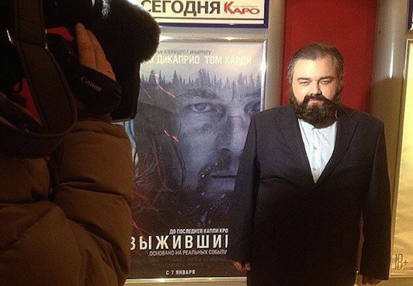 А тем временем 'русский Ди Каприо' не скучает