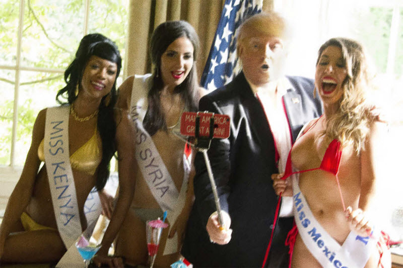 Фотографии, которые Дональд Трамп с удовольствием бы сжег