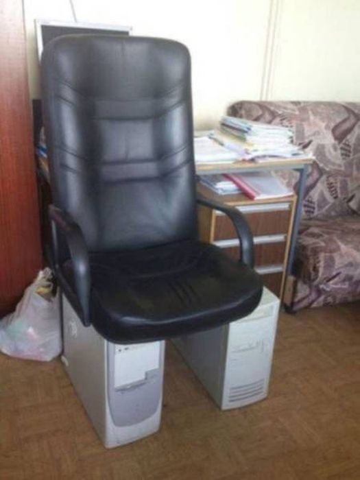 Смотрите, я все починил!