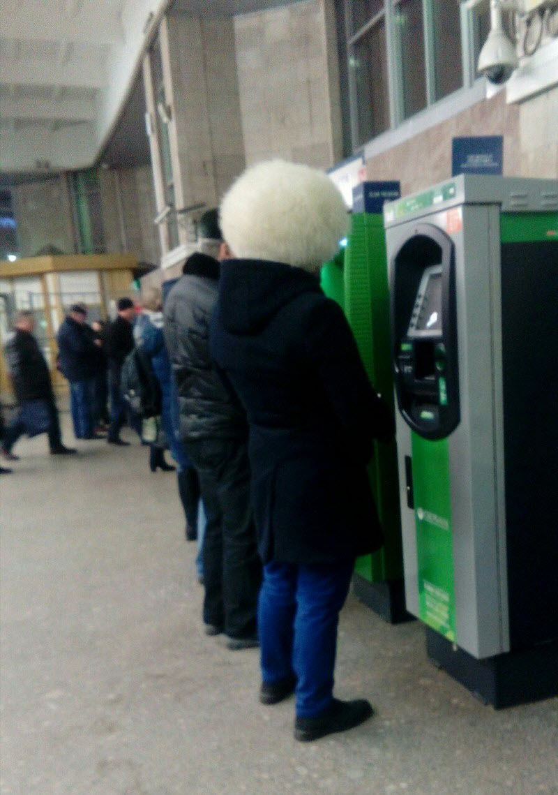 Модники из российского метрополитена