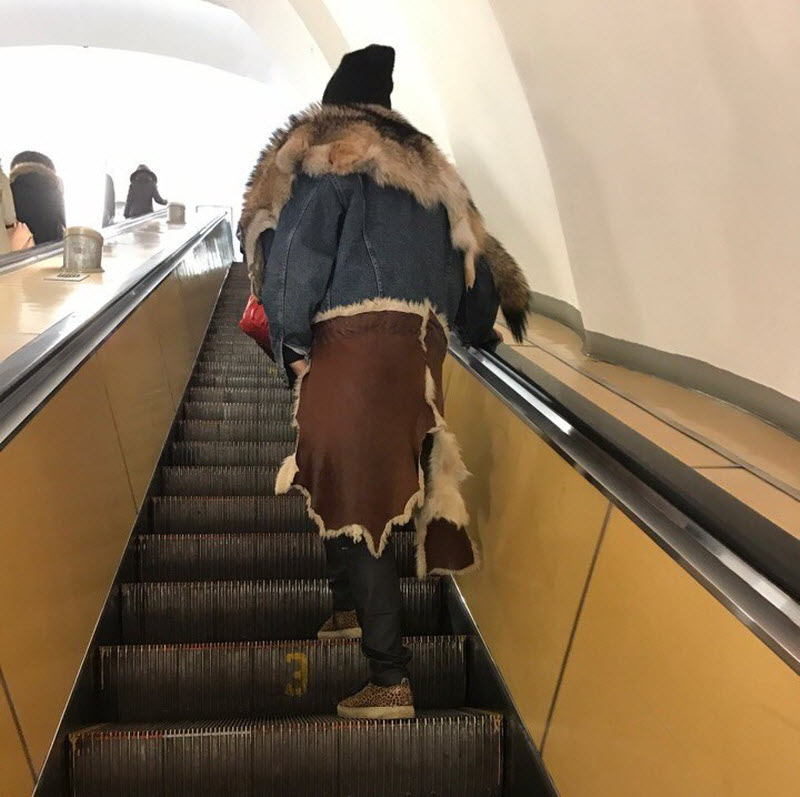 Модники из российского метрополитена
