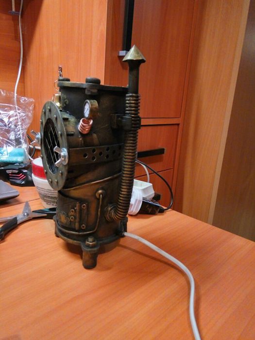 Ночник в стиле стимпанк своими руками
