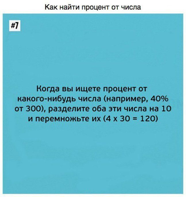 Математические трюки для быстрого счета