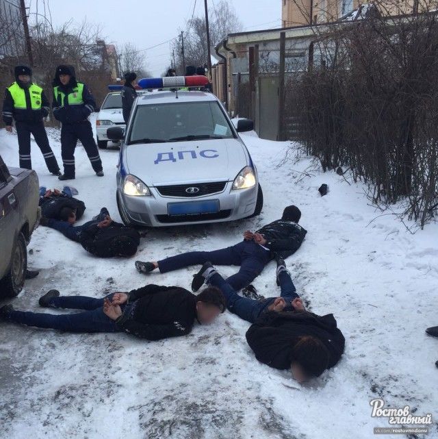 В Ростове-на-Дону полицией задержаны воры