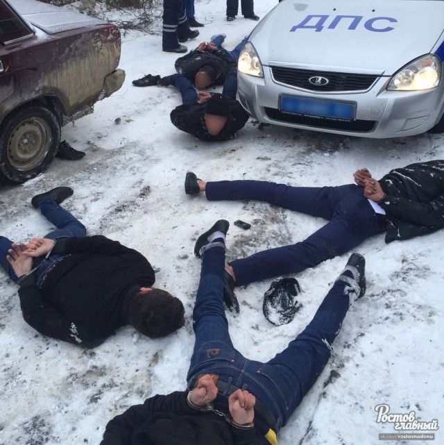 В Ростове-на-Дону полицией задержаны воры