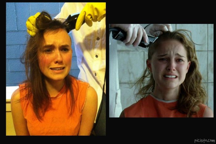 Как весело побрить голову