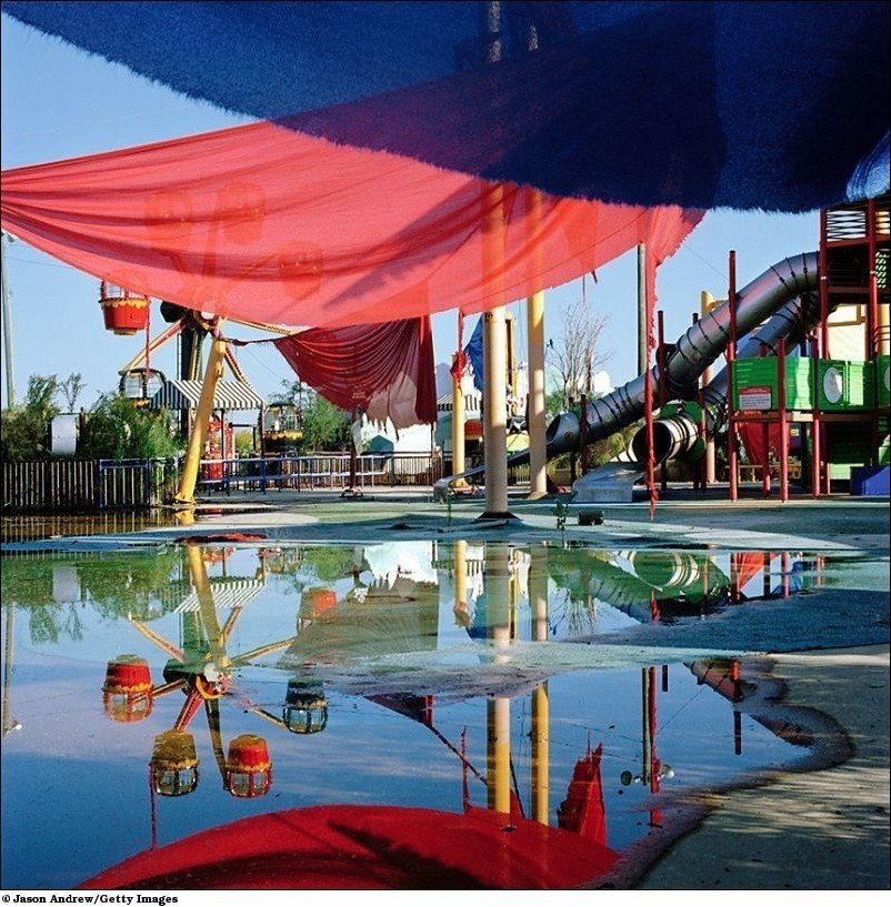 Зловещий заброшенный парк развлечений Jazzland Зловещий заброшенный парк развлечений Jazzland