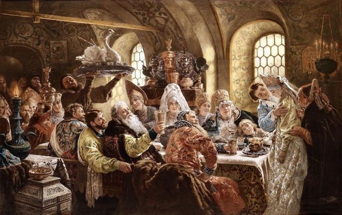 Как пировали русские цари Как пировали русские цари