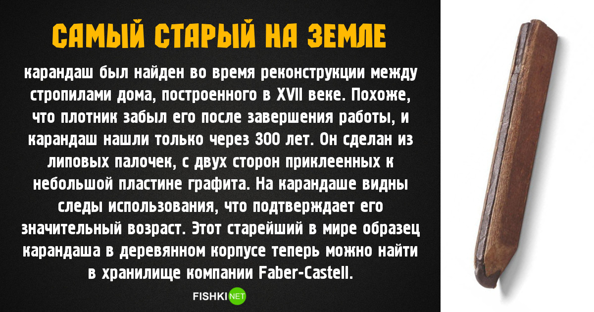 Самое, самое старое на нашей планете