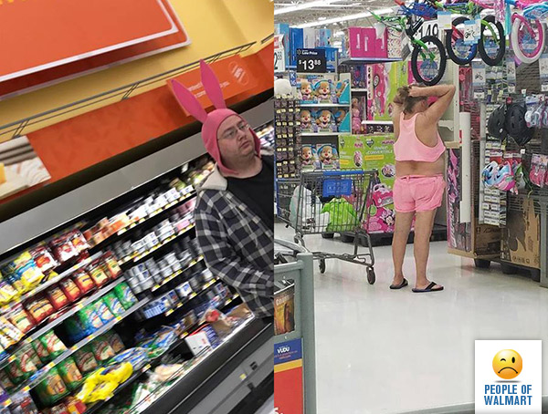 Экстравагантные покупатели Walmart