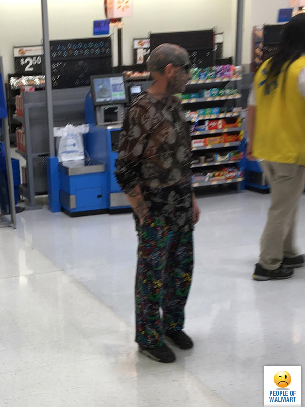 Экстравагантные покупатели Walmart