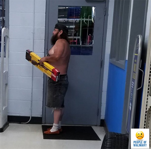 Экстравагантные покупатели Walmart