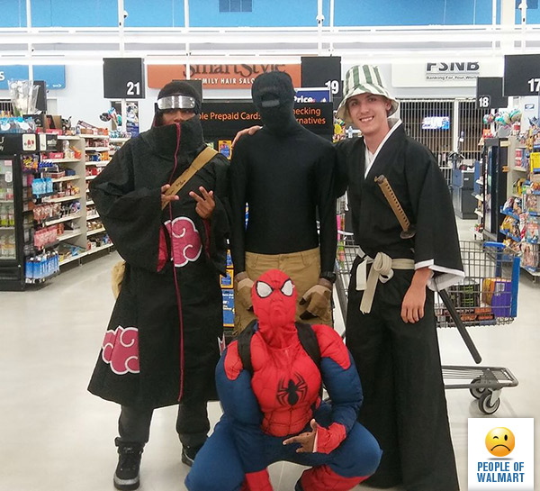 Экстравагантные покупатели Walmart