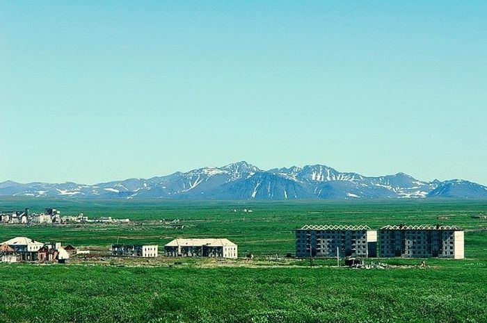 Заброшенный воркутинский поселок Хальмер-Ю