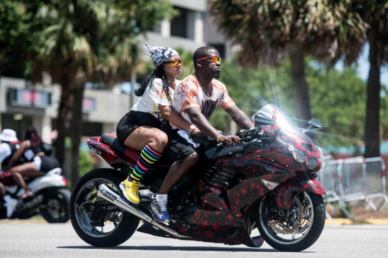 Black Bike Week: крупнейший слет черных байкеров в США