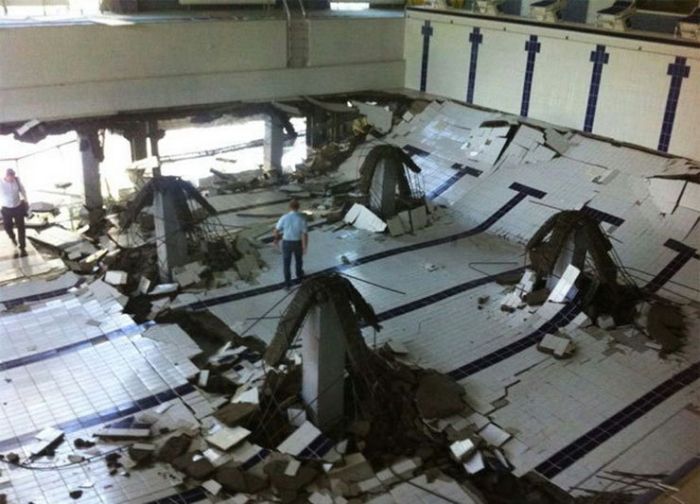 Авария в новом бассейне Краснодара