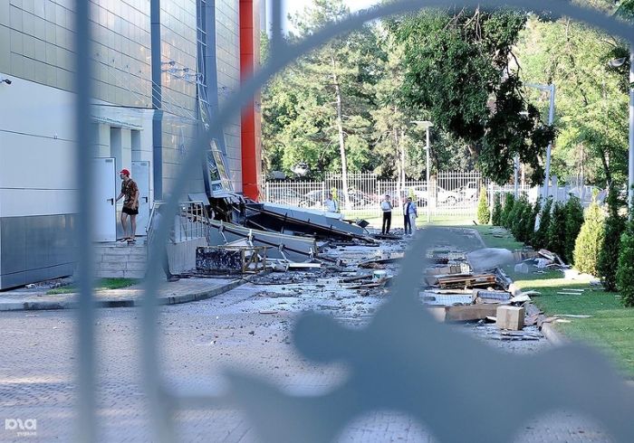 Авария в новом бассейне Краснодара
