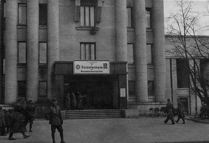 Советские города в немецкой оккупации
