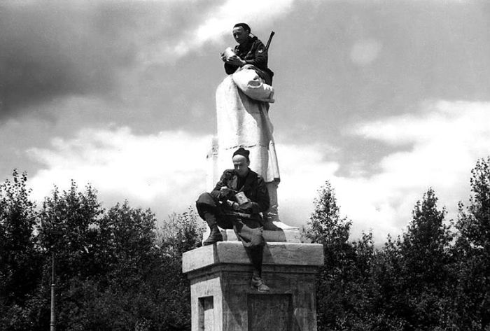 Советские города в немецкой оккупации