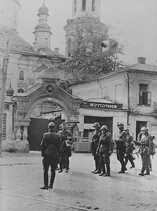 Советские города в немецкой оккупации