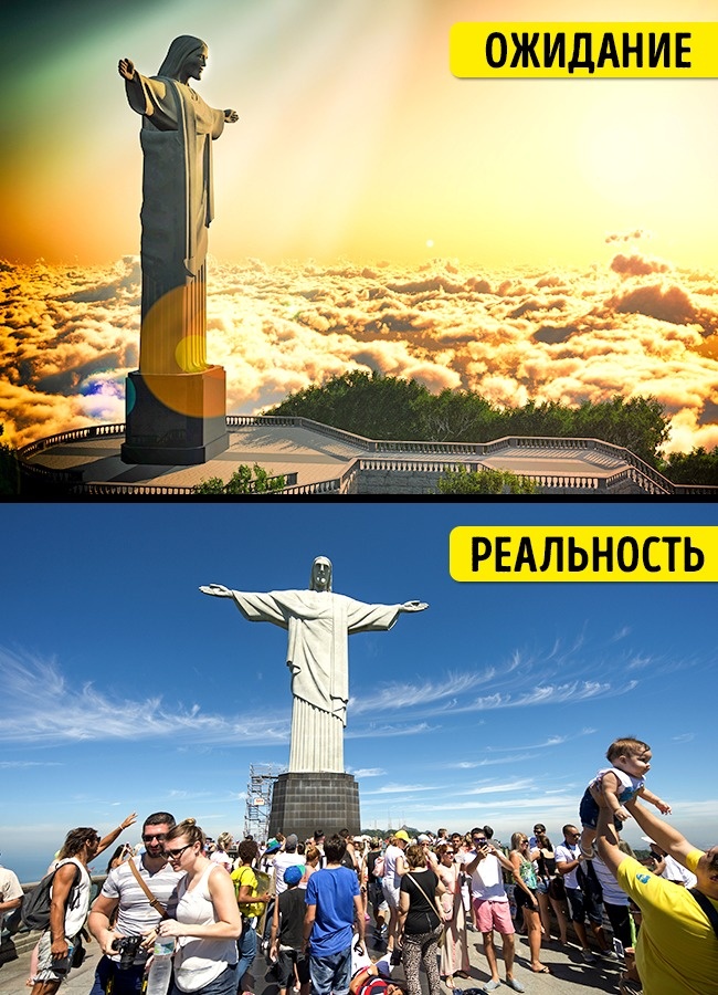 15 туристических мест, которые мы представляли себе совершенно иначе