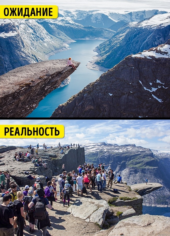 15 туристических мест, которые мы представляли себе совершенно иначе